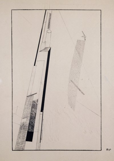Zamir 2 D by Eliezer Markowich Lissitzky