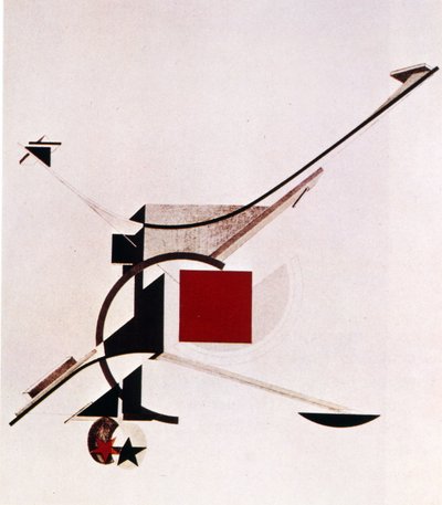 Güneşe Karşı Zafer by Eliezer Markowich Lissitzky