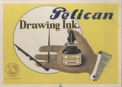 Pelikan Mürekkebi by Eliezer Markowich Lissitzky