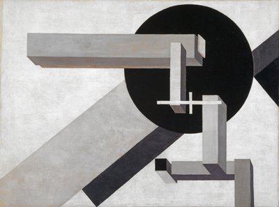 1 D, 1919 by Eliezer Markowich Lissitzky