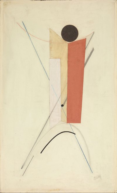 Zamir 43 Varyant, c.1922. by Eliezer Markowich Lissitzky