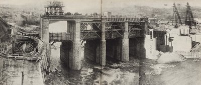 Rioni Hidroelektrik Santrali. SSCB Sosyalizmi İnşa Eder, 1933