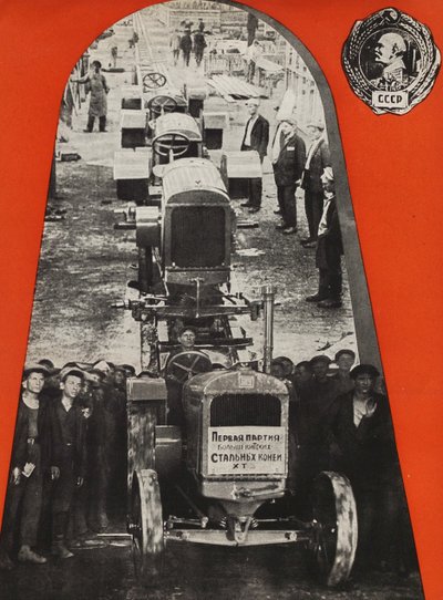 Stalingrad Traktör Fabrikası. SSCB Sosyalizmi İnşa Eder, 1933