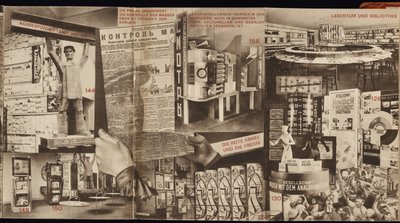 SSCB. Uluslararası Basın Sergisindeki Sovyet pavyonunun kataloğu, Köln, 1928 by Eliezer Markowich Lissitzky