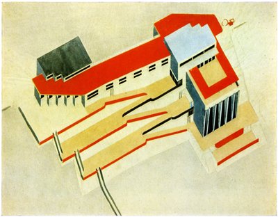 Yat Kulübü by Eliezer Markowich Lissitzky