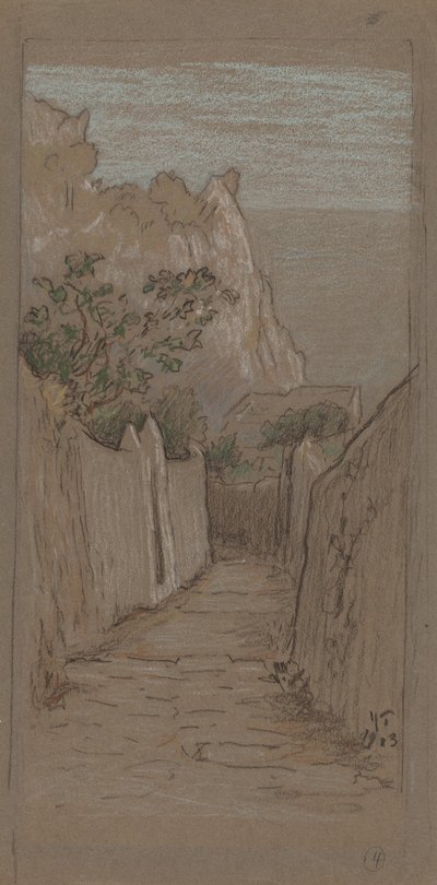 Kapri, 1913. by Elihu Vedder