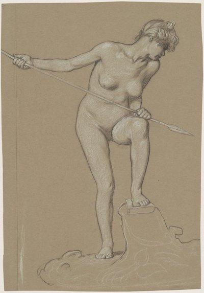 Kız Mızraklı Yunus by Elihu Vedder