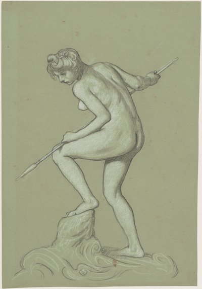 Kız Mızraklı Yunus by Elihu Vedder