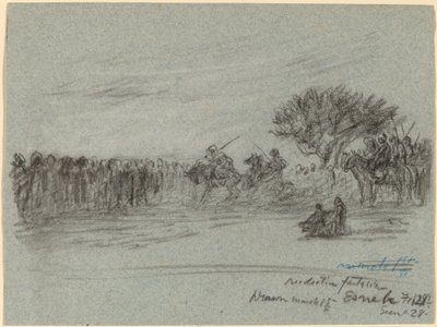 Nil Yolculuğu, Esneh, Mısır by Elihu Vedder