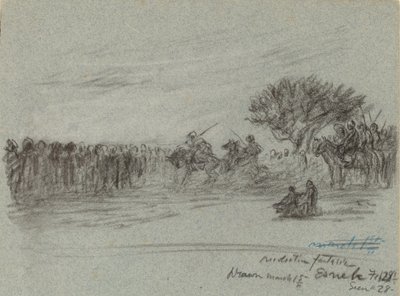 Nil Yolculuğu, Esneh, Mısır, 1890. by Elihu Vedder