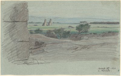 Nil Yolculuğu, No. 15, 1890. by Elihu Vedder