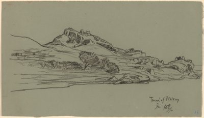 Nil Yolculuğu, Batlamyuslu Tmui by Elihu Vedder