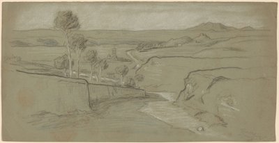Roma Manzarası by Elihu Vedder