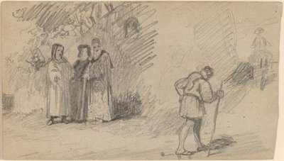 Oğul ve Eşek, c. 1859. by Elihu Vedder