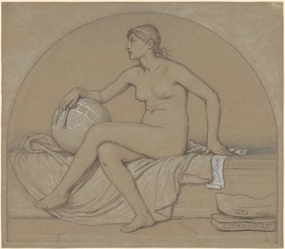"Astronomi" Çalışması by Elihu Vedder