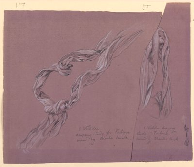 "Şans" için çalışma by Elihu Vedder