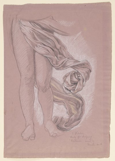 "Şans" için çalışma by Elihu Vedder