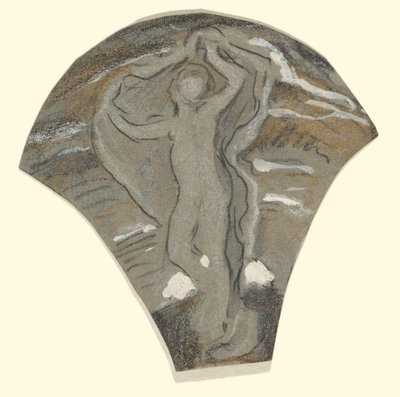 Luna için çalışma by Elihu Vedder