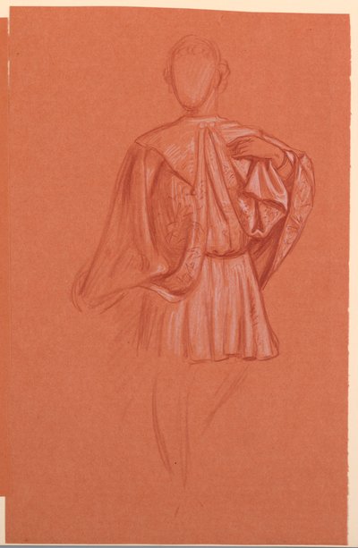 "Düğün Alayı" Çalışması by Elihu Vedder