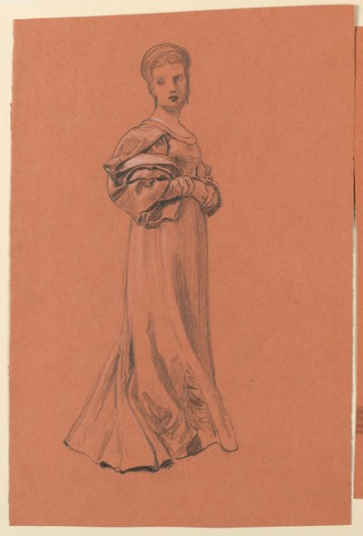 "Düğün Alayı" Çalışması by Elihu Vedder