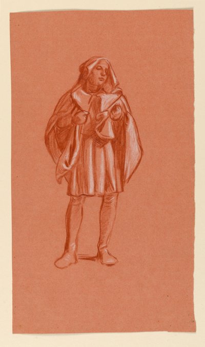 "Düğün Alayı" Çalışması by Elihu Vedder