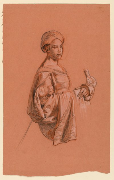 "Düğün Alayı" Çalışması by Elihu Vedder