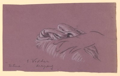 "Fortune" Perdelik Çalışması by Elihu Vedder