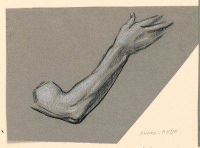 kol çalışması by Elihu Vedder