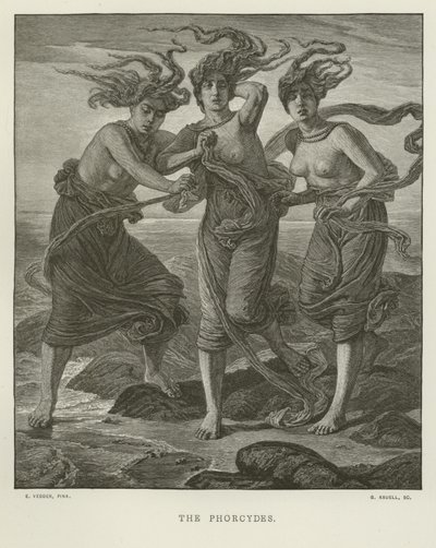 Phorcydes (gravür) by Elihu Vedder