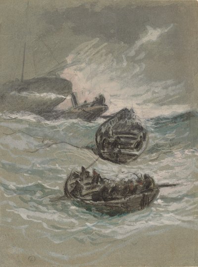 Batık, c. 1880. by Elihu Vedder