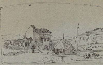 Toskana, c. 1858. by Elihu Vedder