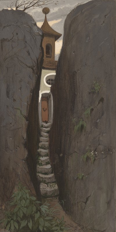 Camlı, ç. 1877. by Elihu Vedder