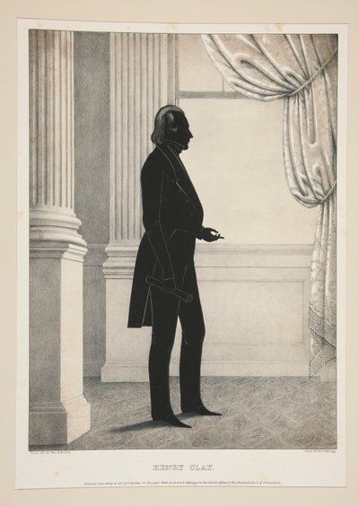 Henry Clay, 27 portreden oluşan bir setten by Elijah C. Kellogg