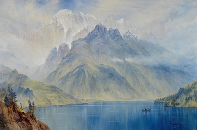 Civetta Dağı, 1867. by Elijah Walton