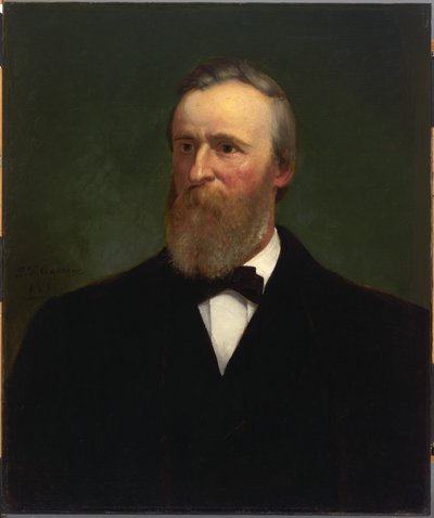Rutherford B. Hayes, 1881. by Eliphalet Frazer Andrews
