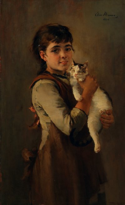iki yavru kedi by Elisa Baronin von Ransonnet Villez Nemes