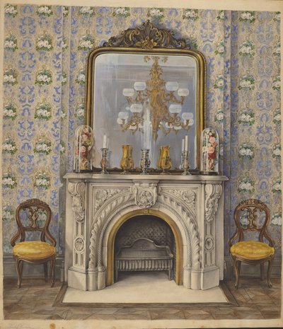 Çizim Odası Kısmı, c. 1938. by Elisabeth Fulda