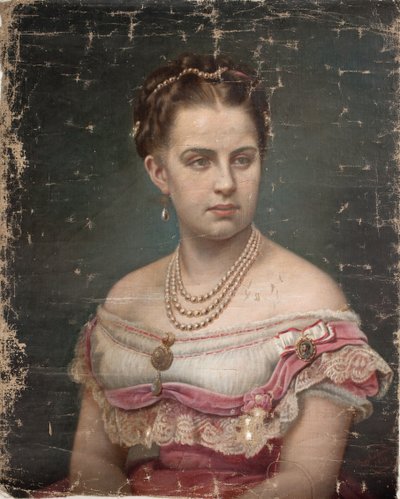 Yunanistan Kraliçesi Olga by Elisabeth Jerichau Baumann
