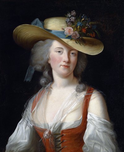 """Bir bahçıvan olarak Verdun Kontesi, Anne Catherine Le Preudhomme (Prud