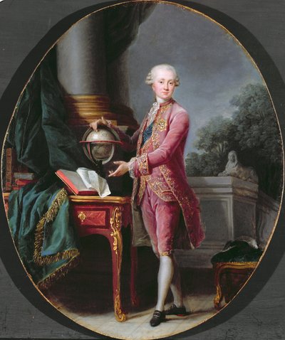Nassau Prensi by Elisabeth Louise Vigee-Lebrun