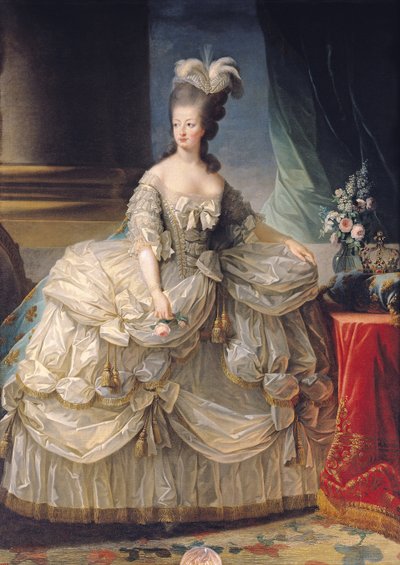 Marie Antoinette (1755-1793) Fransa Kraliçesi, 1779 by Elisabeth Louise Vigee Lebrun