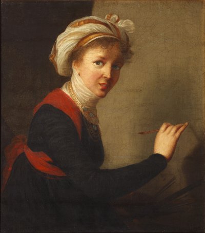 Otoportre, 1800. by Elisabeth Louise Vigee Lebrun