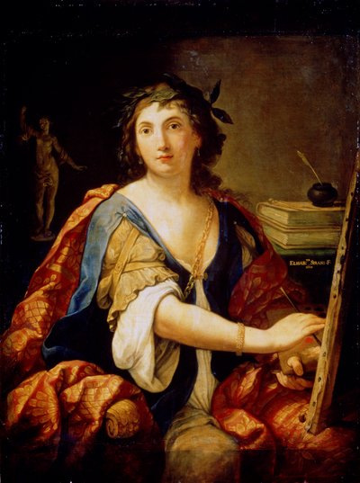 Otoportre Resmin Alegorisi, 1658 by Elisabetta Sirani