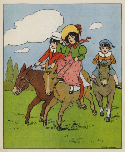 Cumartesi, Neşeli Zaman (renkli taş) by Elise H. Stewart