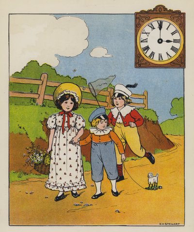Yürüyüş süresi (renkli taş) by Elise H. Stewart