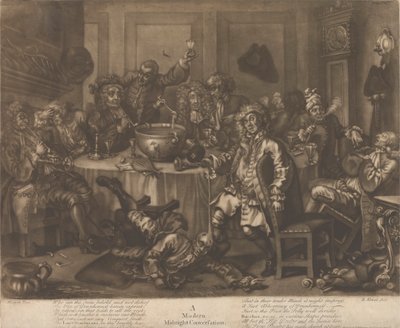 Bir Geceyarısı Modern Sohbeti by Elisha Kirkall