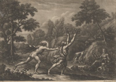 Apollon ve Defne by Elisha Kirkall