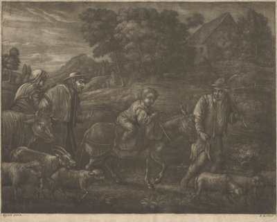 Mısır'a uçuş by Elisha Kirkall