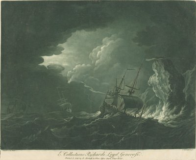 Richard Lloyd Koleksiyonundan Nakliye Sahnesi by Elisha Kirkall after Willem van de Velde the Elder