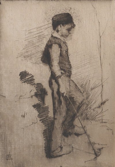 Sopalı Çocuk, 1881-83. by Elizabeth Adela Forbes